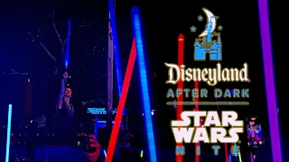 Disneyland After Dark: Star Wars Nite 2024 | Lightsaber Meet-Up with Rey