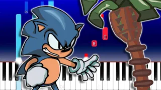 Friday Night Funkin' VS Extra-Life Sonic - High-Effort Revival (Piano Tutorial)