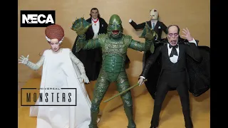 Neca Universal Monsters CREATURE FROM THE BLACK LAGOON, BRIDE OF FRANKENSTEIN, PHANTOM OF THE OPERA