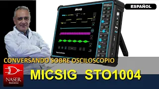 Ⓜ️Osciloscopio Micsig STO 1004; Unboxing - Revisión general y probando medición Red Domiciliaria .