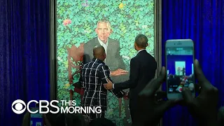 Kehinde Wiley: The art of presidential portraits