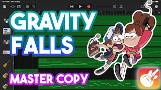 Gravity Falls Theme Master Copy in GarageBand