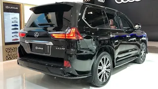 2022 Lexus LX570 Carbon Black Metallic 383HP | In-Depth Video Walk Around