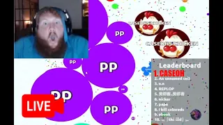 CaseOh Plays Agario With Chat! (Full Stream Clip)