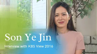 [Eng - 손예진] Son Yejin - Interview with KBS View 2016