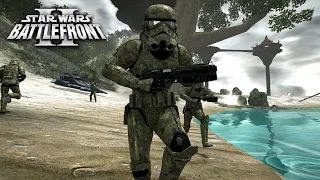 Star Wars: Battlefront 2 (2005) - SWBF: First Strike Mod - Mod Gameplay - No Commentary