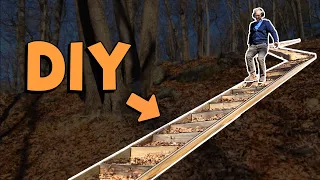 Make These EASY DIY Outdoor Stairs for Slopes