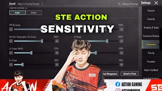 Ste Action New Sensitivity | 2.6 Update Pubg Mobile