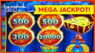 MEGA JACKPOT HANDPAY! Ultra Hot Mega Link Egypt Slot - ALL THE WAY TO THE TOP!