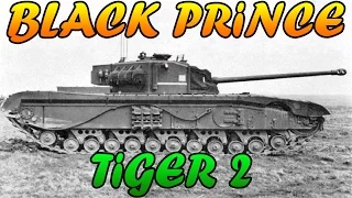 Men of War Assault Squad 2 - 15 Black Prince Tank vs 10 Tiger 2 Tanks - Editor Scenario #46