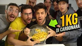 HO MANGIATO 1KG DI CARBONARA 😵 - w/IlluminatiCrew 🔥