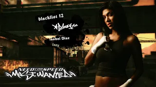 Need For Speed Most Wanted - Blacklist 12 IZZY