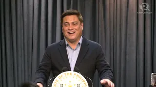 WATCH: Senate President Migz Zubiri holds press briefing