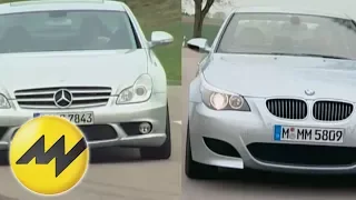 Vergleich BMW M5 vs. Mercedes CLS 55 AMG: Duell der Power-Limousinen