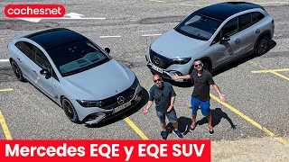 Mercedes-AMG EQE 43 - Mercedes EQE SUV 350 | Comparativa / Test / Review en español | coches.net