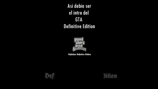 Así debió ser la intro del GTA san andreas definitive edition