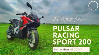 BAJAJ PULSAR RS 200 BS6 RIDE REVIEW - Is it more better than NS 200 BS6?