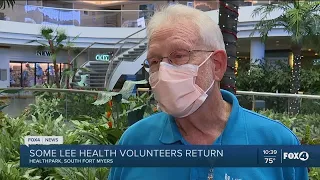 Lee Health volunteers start to return