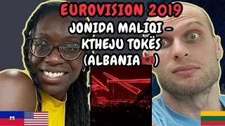 REACTION TO Jonida Maliqi - Ktheju Tokës (Albania 🇦🇱 Eurovision 2019) | FIRST TIME HEARING