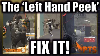The 'Left Hand Peek' ALSO needs fixing! NOT just Corner Glitch! - The Division 2 TU20 PTS Feedback