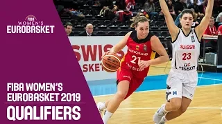 Switzerland v Germany - Full Game - FIBA Women's EuroBasket 2019 Qualifiers