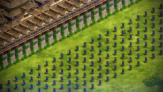 Can 10,000 Teutonic Knights Destroy the Japanese Last Stand? | AoE II: Definitive Edition