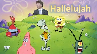 SpongeBob cast sings Hallelujah for Stephen Hillenburg (AI Cover)