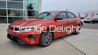 2023 Forte GT in Orange Delight FIRST LOOK