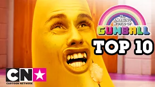 Die fantastische Welt von Gumball | Banana Joes dümmste Momente: Top-10 | Cartoon Network