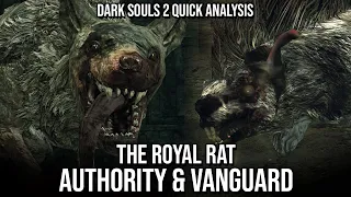 The Royal Rat Vanguard & Authority are just environmental storytelling || Dark Souls 2 Analysis