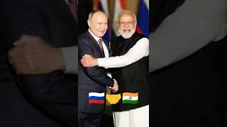 Long Live Russian ❤️ Indian Friendship🇮🇳🤝🇷🇺 | Two Legends | #shorts #russia #india #frindship