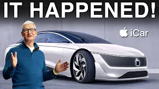 IT HAPPENED! Tim Cook JUST REVEALED Apple Car!