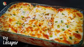 Veg Lasagna Recipe | How to make Lasagna | Easy Vegetable Lasagna | Lasagna From Scratch | Foodworks