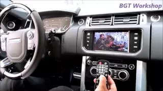 Range Rover IV - цифровое ТВ на штатный монитор