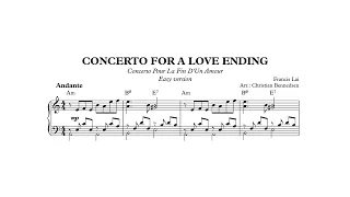 Concerto For A Love Ending - Piano