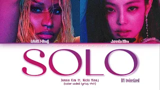 Jennie - SOLO (ft. Nicki Minaj) (Lyrics)