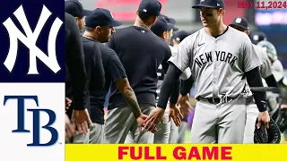 New York Yankees vs Tampa Bay Rays .[FULL GAME] MAY 11, 2024 MLB Season Highlights 2024