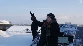 "Эх, Ладога, родная Ладога..." 75 лет со дня снятия блокады Ленинграда в Новой Ладоге 27.01.19.