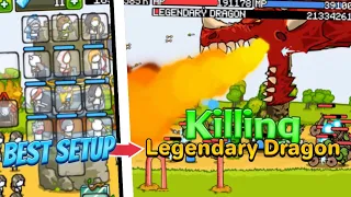 Growcastle : Finally I Beat Legendary Dragon 😱 | Best Setup To Kill Legendary Dragon 🐉🌊