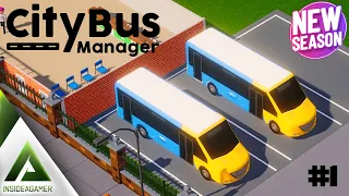 City Bus Manager - Starting Our New Company - Expert Mode - New Bus Management Game #1