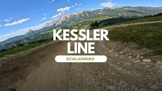 Kessler Line Bikepark Schladming Austria 🇦🇹 full run POV RAW