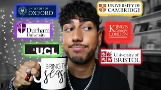 ...spilling the tea on every TOP UK University!