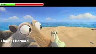 Scrat's Continental Crack-Up with healthbars