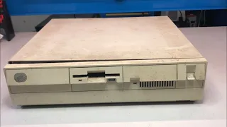 IBM model 55SX repair and restoration adventure. Tons of faults!!