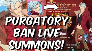 Purgatory Ban LIVE FESTIVAL SUMMONS! - THE BANNER LINEUP IS INSANE! - Seven Deadly Sins: Grand Cross