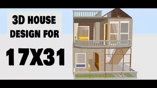 house plan for 17X31 video by build your dream house