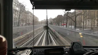 [Metro Cab Ride] Ligne 6 du métro de Paris / Charles de Gaulle - Étoile ➡ Nation