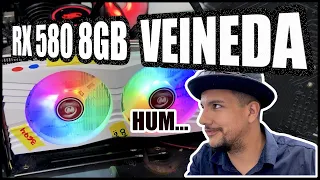 Recebemos uma RX 580 Veineda - Confira Nossa Análise!