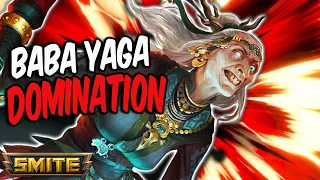 SHOWING THE STRAIGHTS HOW WE ROLE WITH BABA YAGA | RANKED CONQUEST SMITE