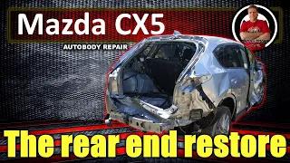 Mazda CX5. The rear end restore. Ремонт задней части.